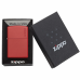 ISQUEIRO ZIPPO RED MATTE LOGO